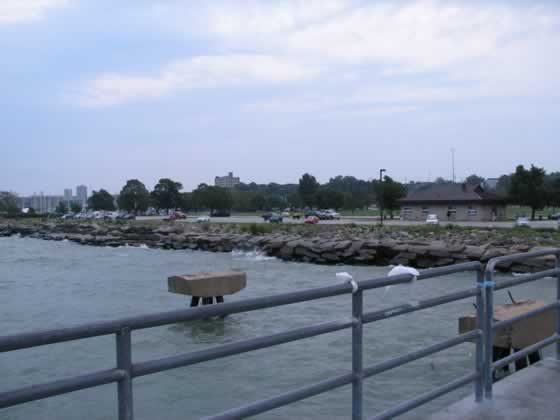 Cleveland from Lake Erie