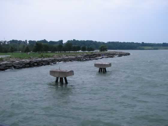 Lake Erie Concrete thingies