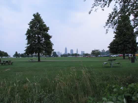 Cleveland from Edgewater